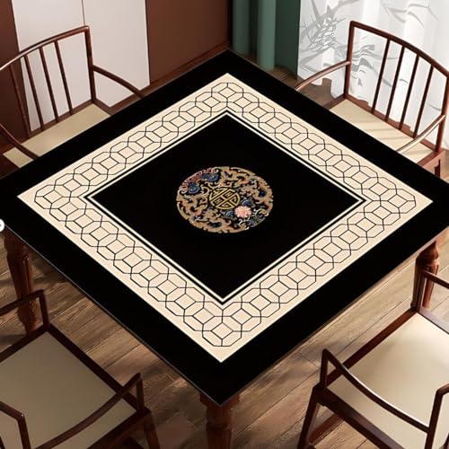 Square Mahjong Game Mat con Bolsa de Almacenaje 88x88 cm miniatura 2