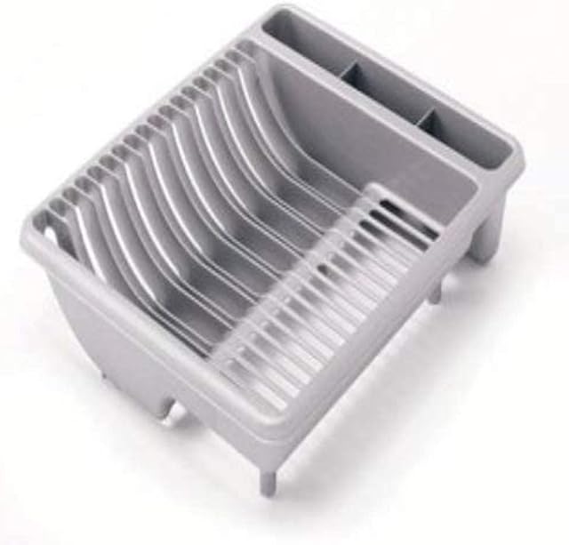 Addis Mineral Grey Large Plastic Draining Rack, 510815