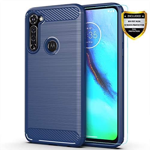 Moto G Stylus case,Motorola G Stylus case,with HD Screen Protector,MAIKEZI Soft TPU Slim