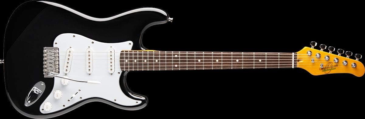 Oscar Schmidt 6 String Double Cutaway 3/4 Size Electric Guitar. Surf Green, (OS-30-SFG-A)