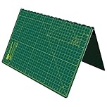 ANSIO Craft Cutting mat A2 Self Healing Foldable Cutting Mat - Quilting, Sewing, Scrapbooking, Fabric & Papercraft - Imperial 23 Inch x 17 Inch - Green