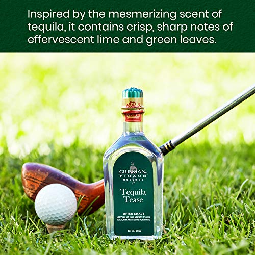 Clubman Reserve Tequila Tease After Shave Lotion for Men – Refreshing Scent After Shave Splash, Soothing Aftershave Care, 6 fl oz - Thumbnail 3