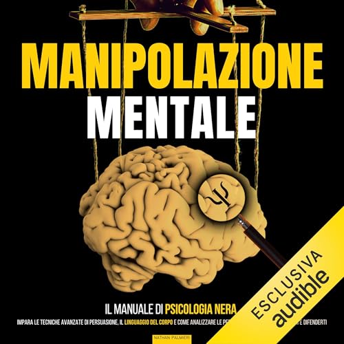 『Manipolazione Mentale: il manuale di psicologia nera』のカバーアート