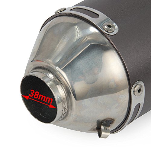 image for JFG RACING Slip-On Full Exhaust Muffler System - For CRF150F CRF230F 2