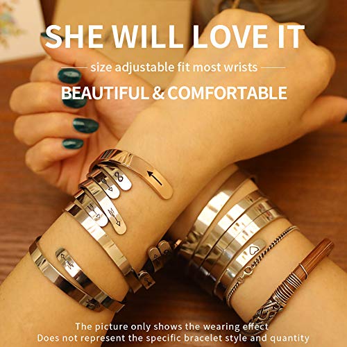 Friend Gifts For Women Funny Small Gifts For Women Best Friend Birthday Gifts For Women Friends Female Friendship Gifts For Women Friends Bestie Bff Sister Woman Her - Fun Hidden Message Bracelet #TOP5