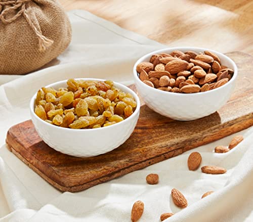 Image of Amazon Brand - Vedaka Premium Dry Fruit Combo | 400 Gram | 200 Gram Each - Almonds & Raisins (Pack of 2)