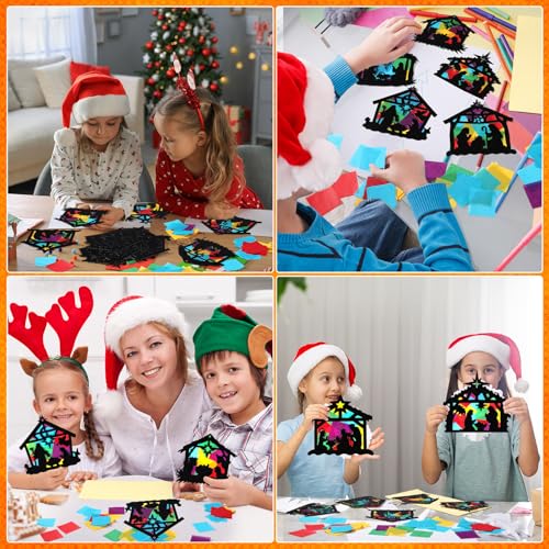 Attrape-soleil crèche de Noël pour grands groupes d'enfants - 6