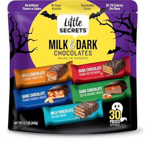 Little Secrets Milk & Dark Chocolate Halloween Minis, 15.7 Oz