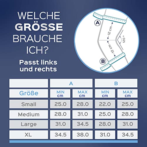 bonmedico Ellenbogenbandage, Tennisarmbandage, Ellenbogenbandage für Damen und Herren - 1 Stück, Grau, M