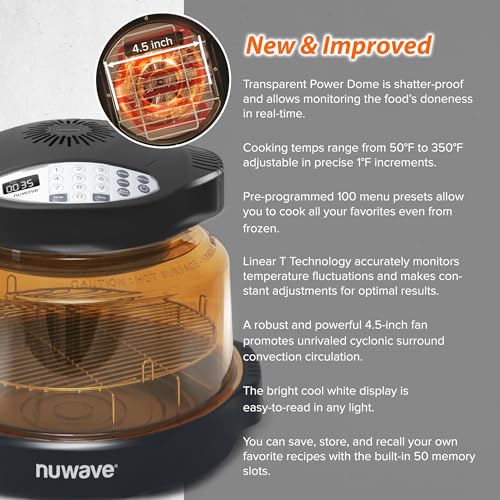 image for Nuwave Pro Plus 2 Infra-Red Oven, Countertop, Convection, Cook Fresh o