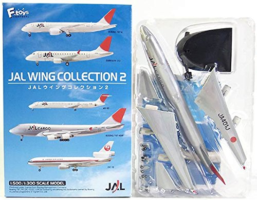 747-400F JAL maquette d'avion de collection rare 1/500 en métal injecté haute finition