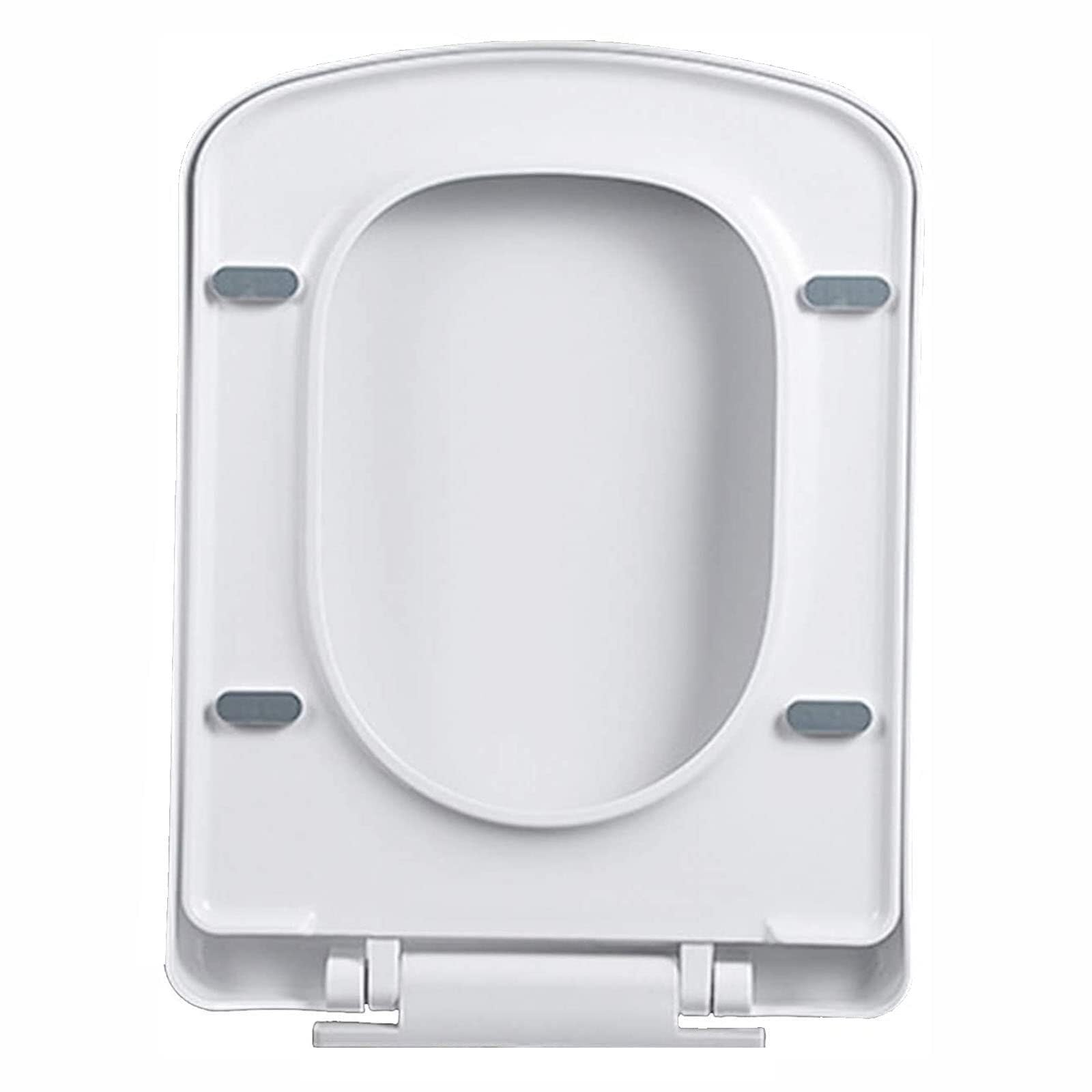 Roca The Gap Square Soft Close Toilet Seat & Cover White 801472004
