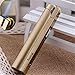 Aomai Slim Metal Jet Torch Flame Lighter Grinding Flint Butane Gas Windproof Cigarette Lighter - Gold