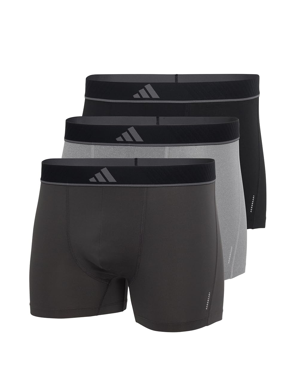 adidas Men's Herren Unterwäsche Boxershorts 3er Pack-Trunk (3pk) -Active Micro Flex Eco Underwear, Assorted_4am014, L