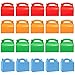 20 Piezas Cajas de Regalo de Fiesta, Cajas de Pastel, Cajas para Galletas, Cajas para Dulces, Papel Portátil Cajas de Regalo Pequeñas con Mango para Cumpleaños, Fiesta, Boda