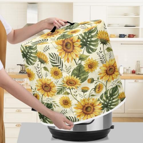 Image of Sunflower Rice Cooker Cover Gorgeous Air Fryer Cover 3-Quart