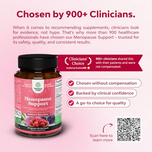 Complete Herbal Menopause Supplement for Women - Female Hormone Balance Capsules for Night Sweats Hot Flashes & Mood Swings with Dong Quai, Chaste Berry & Black Cohosh Root - 60 Count - Image 5