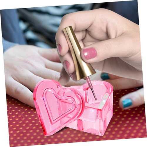 Copa de cristal en forma de corazón para uñas acrílicas miniatura 2