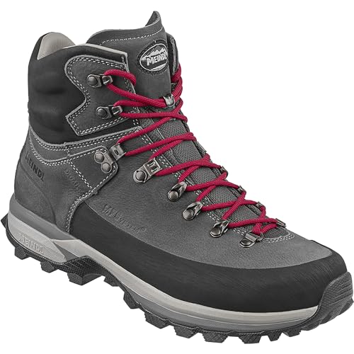 Meindl La Gomera MFS - Botas de trekking para hombre, color marrón, Antracita Rojo, 42 EU