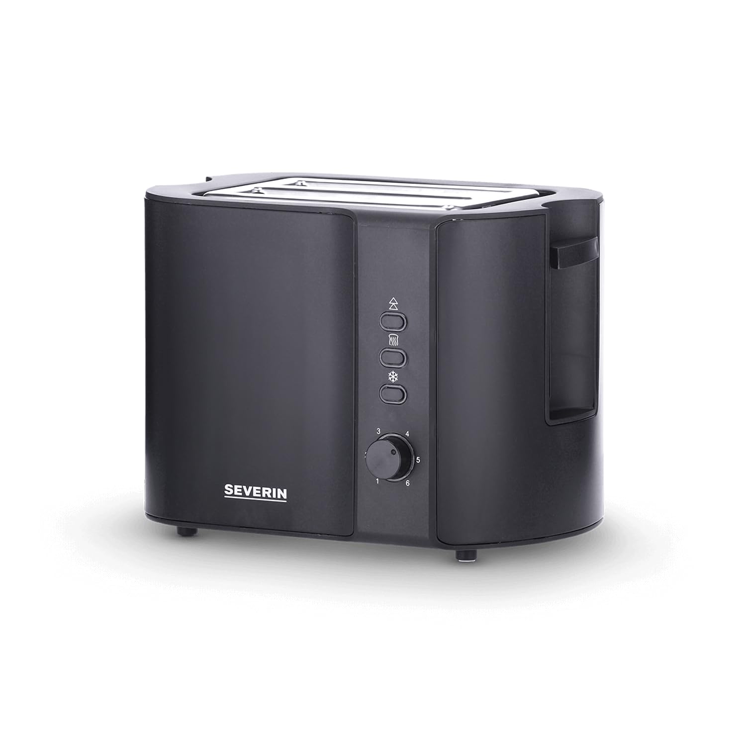 Severin 9552 - Tostapane, 800 W, colore: Nero opaco