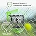 InnoGear Fence Mount for Phone, Flexible Cell Phone Fence Mount with Shade Live Sports Streaming Kit with Swivel Head for Mevo Start, Phones, GoPro and Other Action Cameras, Baseball Games Tennis