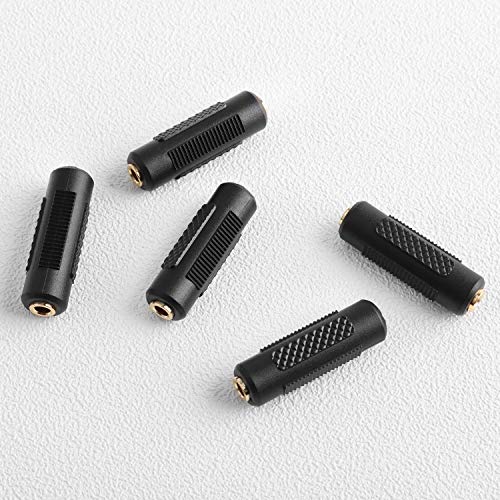 Adaptador Jack Estéreo 3.5mm Macho a Hembra x5 miniatura 7