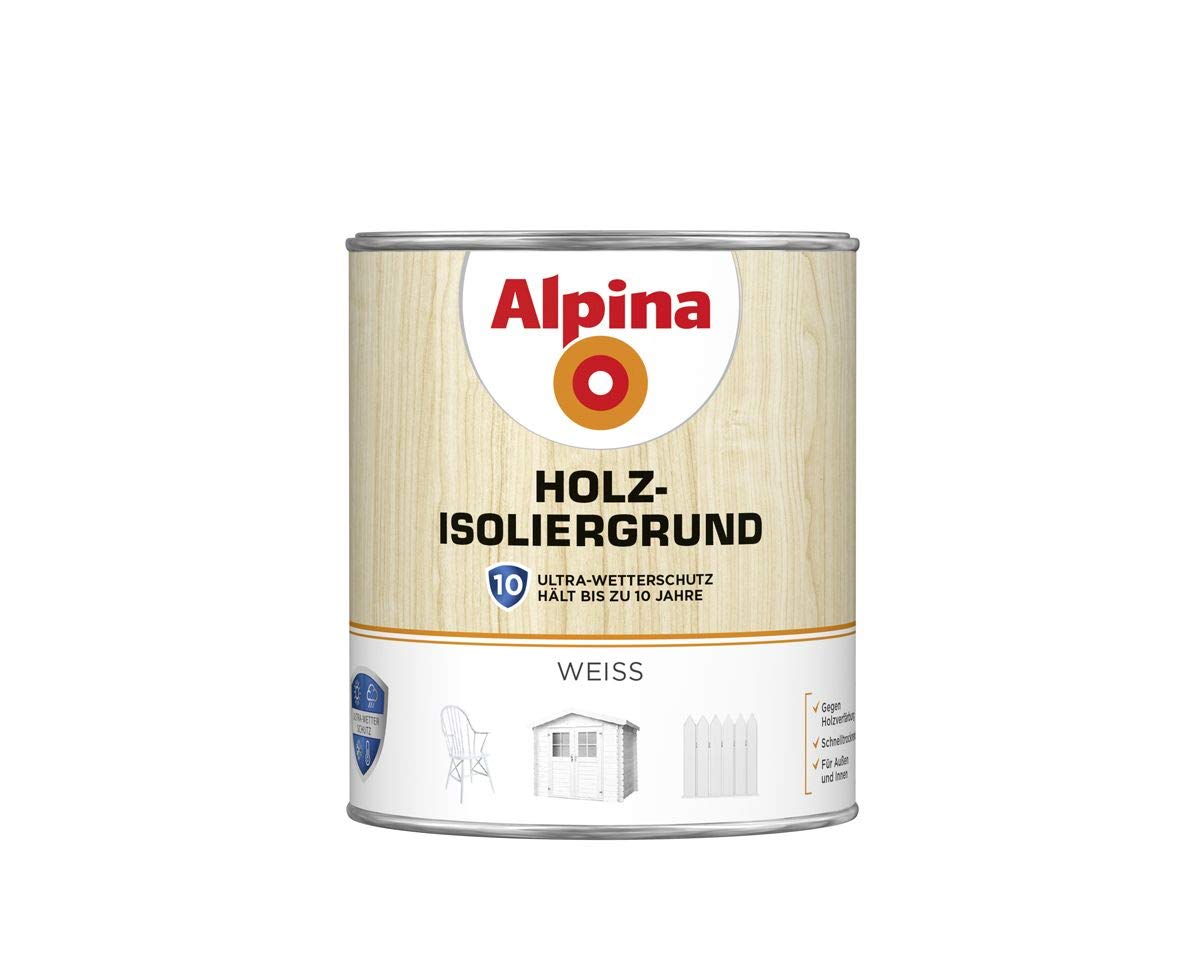 Alpina Holz-Isoliergrund 750ml weiß
