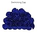 Produktbild Womens Swim Cap, Floral Swim Cap für Frauen, Vintage-Stil, Schwimmen/Baden, hübsche Retro-Badekappe(Blue)