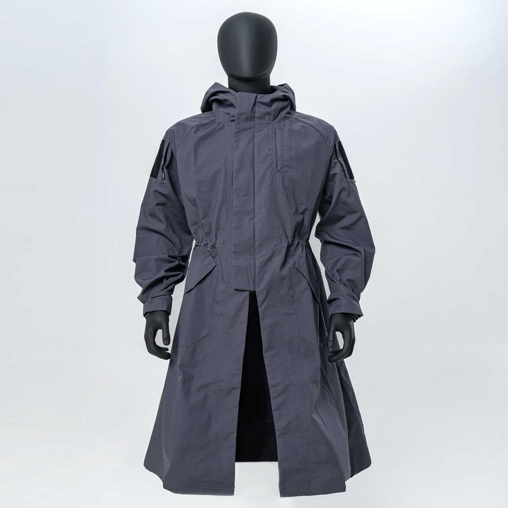 NULA TRN BAC Outdoor Herren Taktischer Trainingsmantel Für Erwachsene, Taktische Ausrüstung Jacke Kapuze Militärischer Kampf Langmantel Für Airsoft, Wandern & Rollenspiel (S)