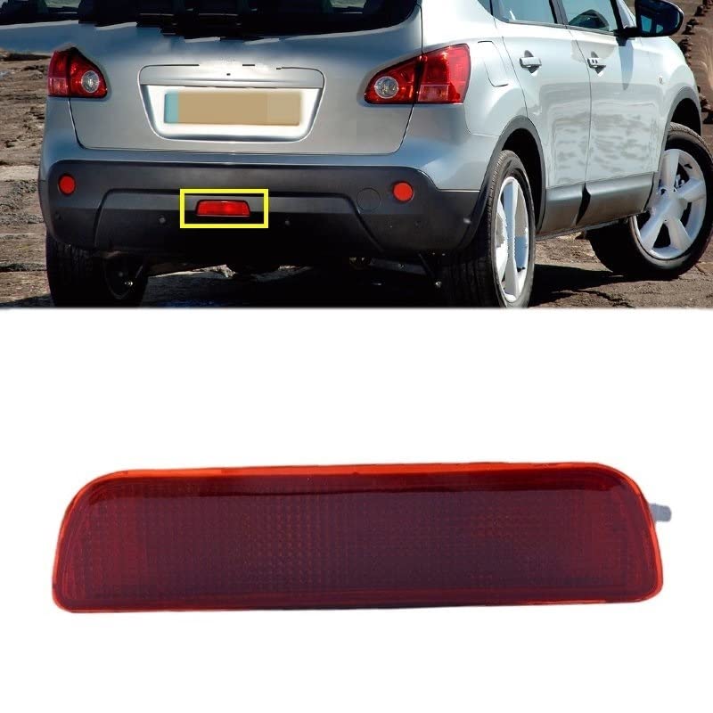 Feu de freinage inverse et antibrouillard Nissan Qashqai pour pare-chocs