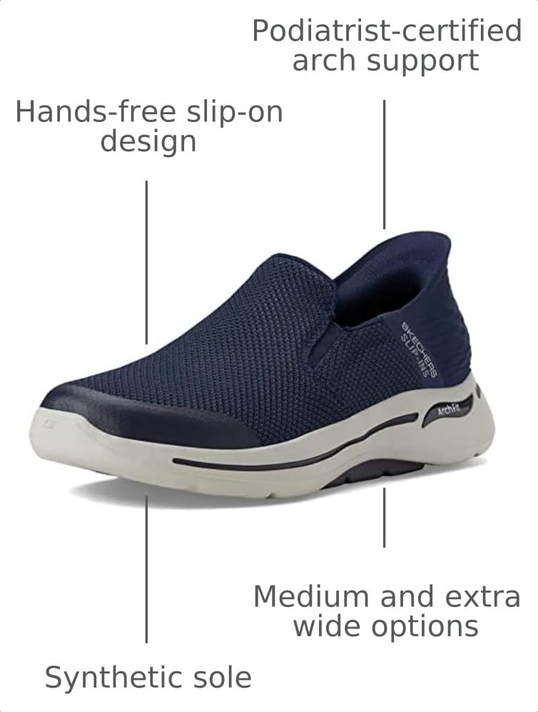 Image of Skechers Men's Gowalk Arch Fit Slip-ins Athletic Shoes
