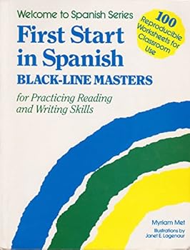 Paperback First Start in Spanish, Black Line Masters Book