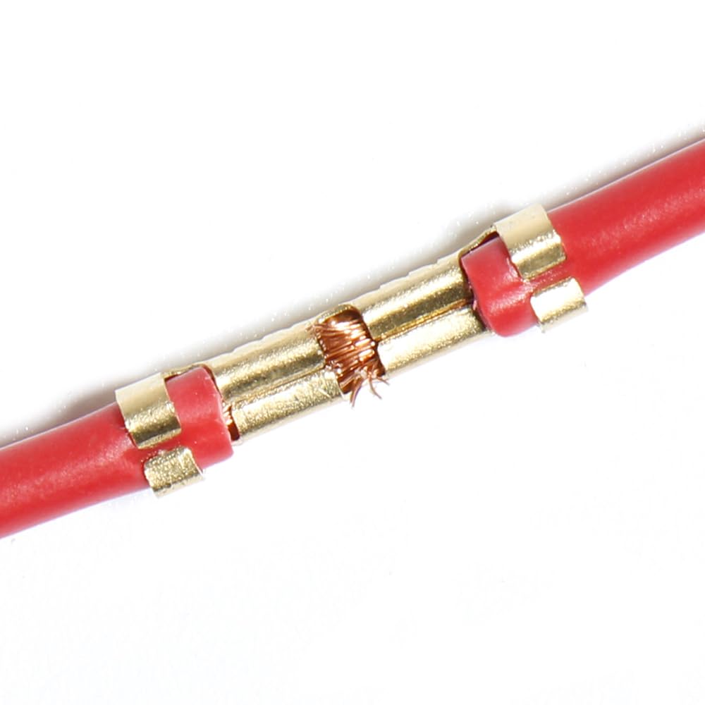 Kit Connettori Elettrici A Crimpare | Feruli Isolate 2.8/4.8/6.3mm | Per Auto E Casa - Foto 13