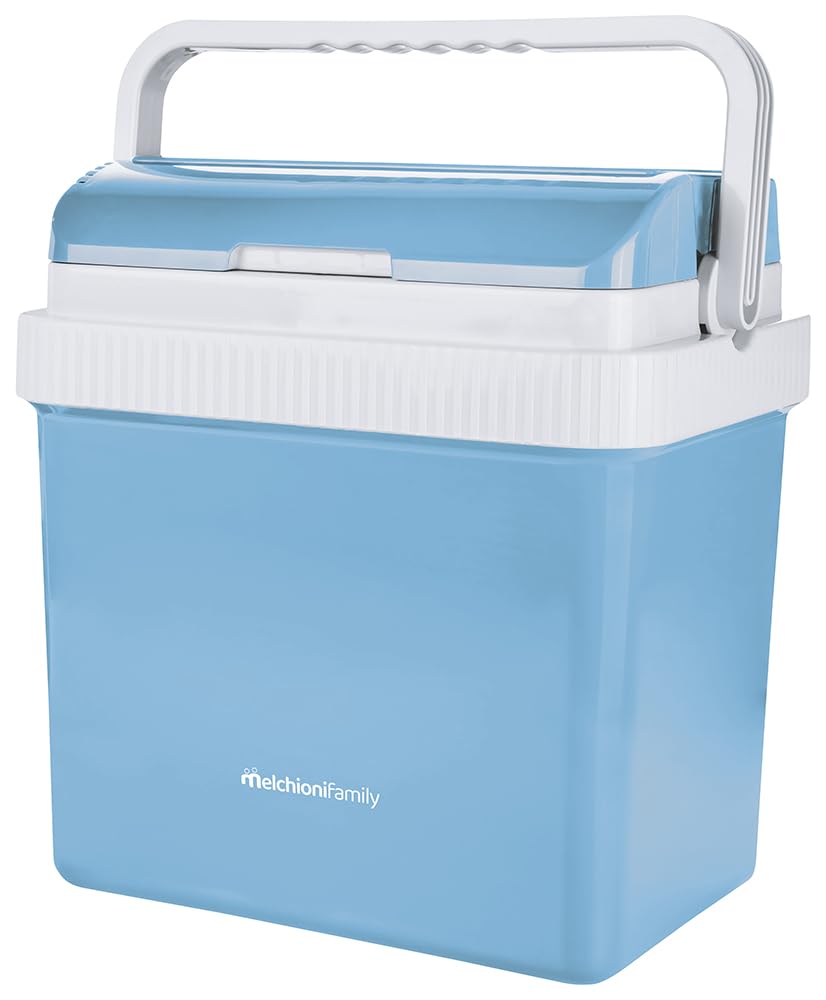 Melchioni Conservo 24 Frigo mantenitore elettrico portatile caldo freddo 12/220V 21L Blu Per bevande viaggi ecc