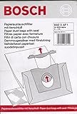  Staubsaugerfilter für Bosch BBS/Alpha 3./23.