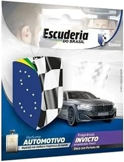 Kit Com 4 Aromatizante Cheirinho de Carro Escuderia Invicto