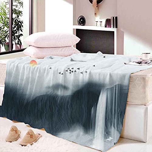 Couverture Cascade Impression 3D pour Soirée Cocooning au Salon - 5