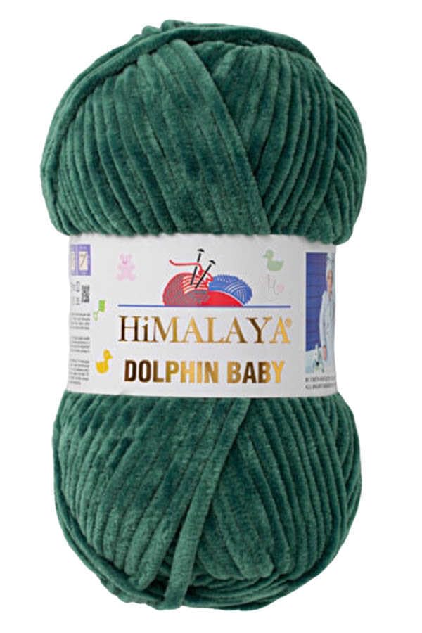 1 Pack/Skein Himalaya Dolphin Baby, Each Skein 100 Gr/3,5 oz, 120 mt/ 132 yd, Super Bulky Yarn, Blanket Yarn, Velvet Yarn, Knitting Yarn, Amigurumi Yarn, Baby Yarn 80360