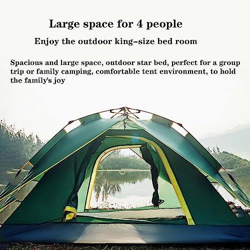 Carpa de campamento BNEI para 4 personas, doble puerta miniatura 4