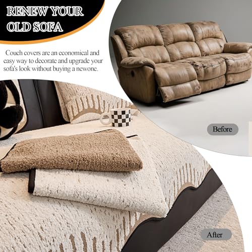 Housse de canapé velours coton peluche pour un salon cocooning - 5