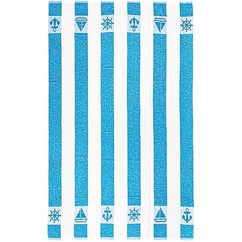 Toalla de Playa QILZO con Rayas 100x160cm Cover