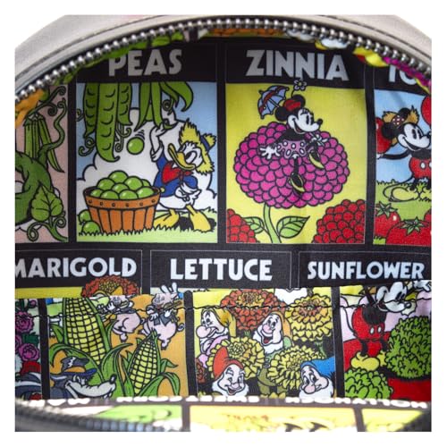 Image of Loungefly Disney Archives: 'Walt Disney's Wonderful World of Gardening' Earth Day Mini-Backpack, Amazon Exclusive