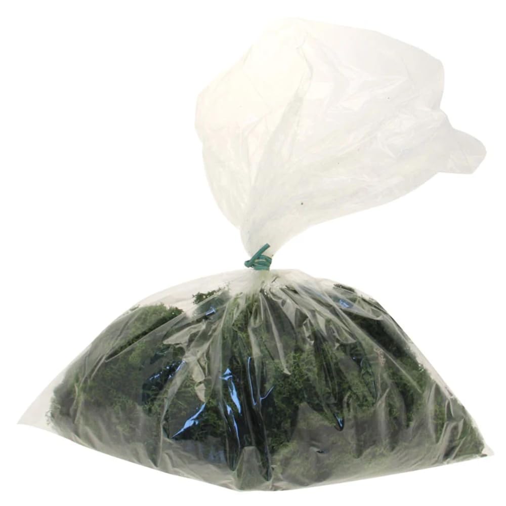 Apac Green 500G Full Bag Of Dark Reindeer Moss