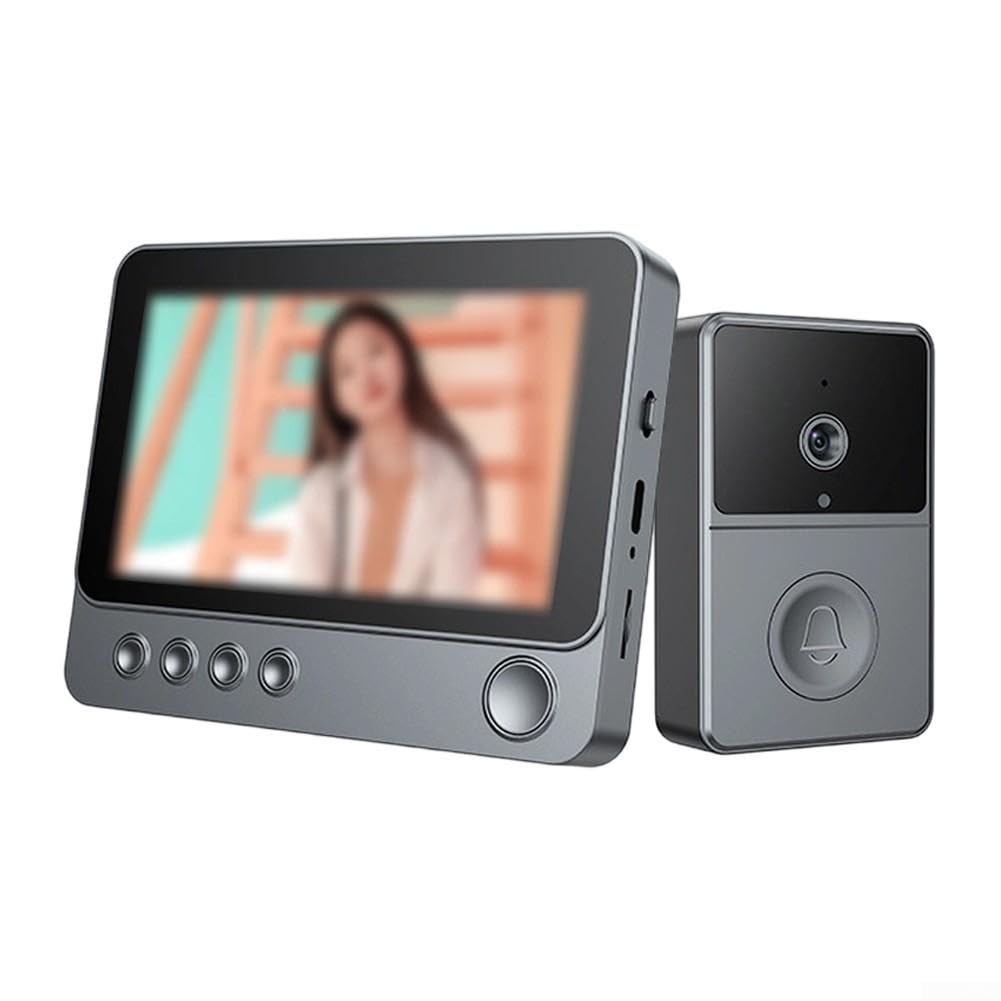Videocitofono Wireless con Schermo Visione Notturna