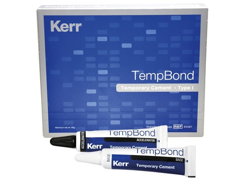 Ciment dentaire pour provisoires et couronnes Temp-Bond avec eugénol 50 g de base et 15 g accélérateur
