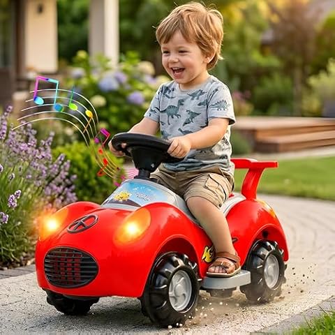 NHR Electric Ride-On Sports Car for Kids