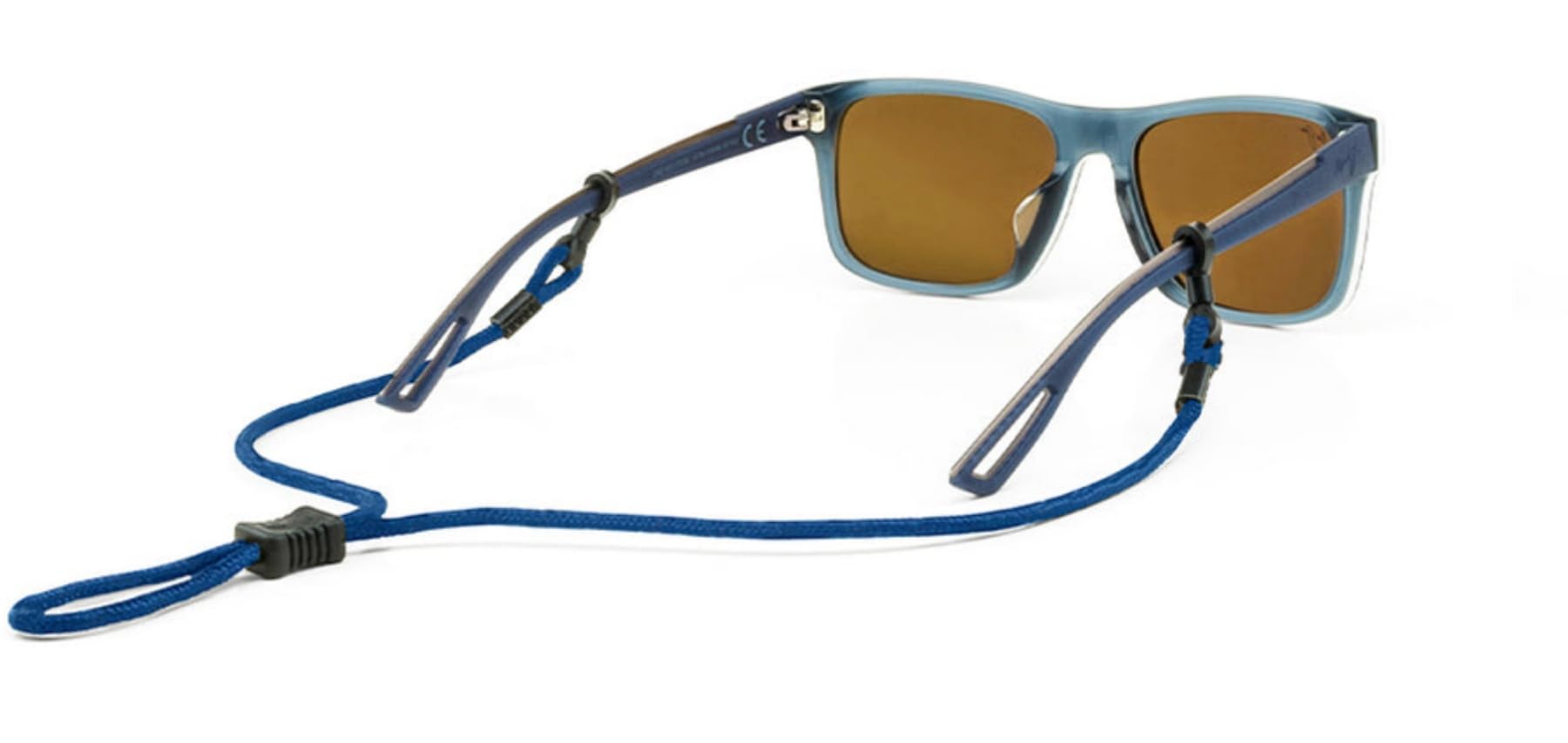 Croakies Royal Terra Spec Adjustable Eyewear Retainer Spec Ends Blue Neck Strap