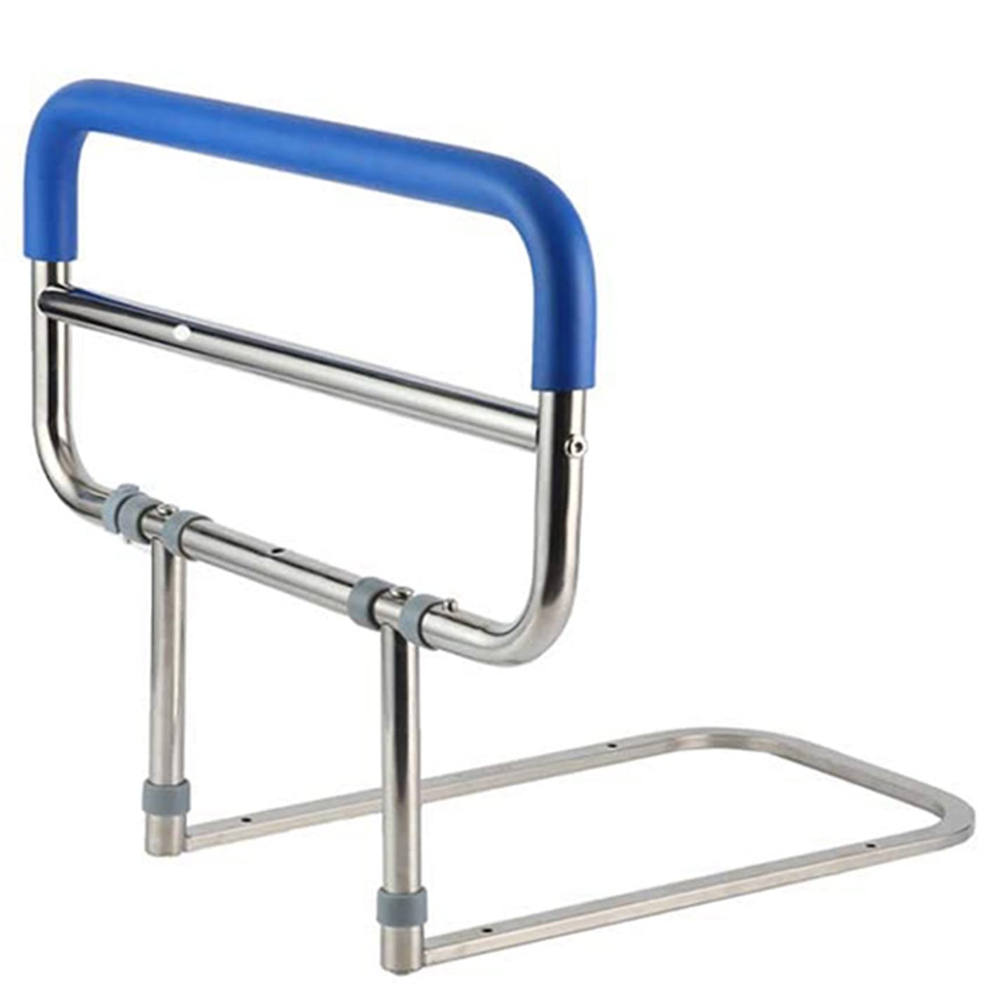 Edelstahl-Handlauf am Bett, Stabiler und Faltbarer Nachttischassistent, Armlehnen für ältere Betten, medizinischer Fallschutzhandlauf für Betten (Size : Mattress Thickness Less Than 9cm)