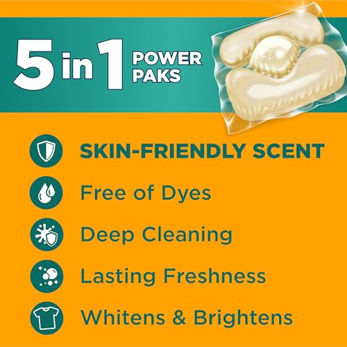 Arm & Hammer Sensitive Fresh Scent 5-IN-1 Power Paks, 42 count - Thumbnail 2