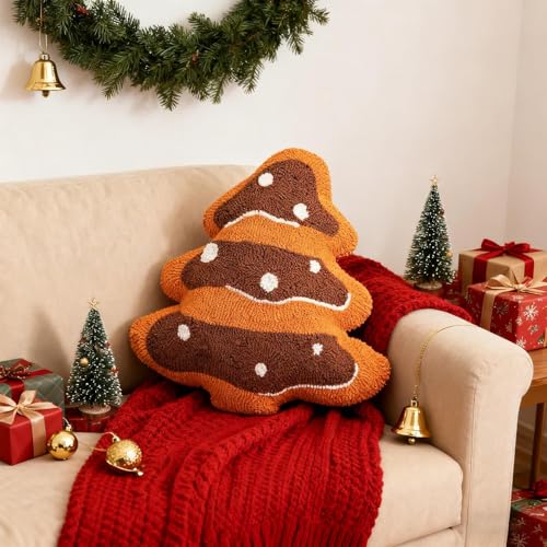 Coussin de sapin de Noël idéal comme cadeau de vacances pour enfants